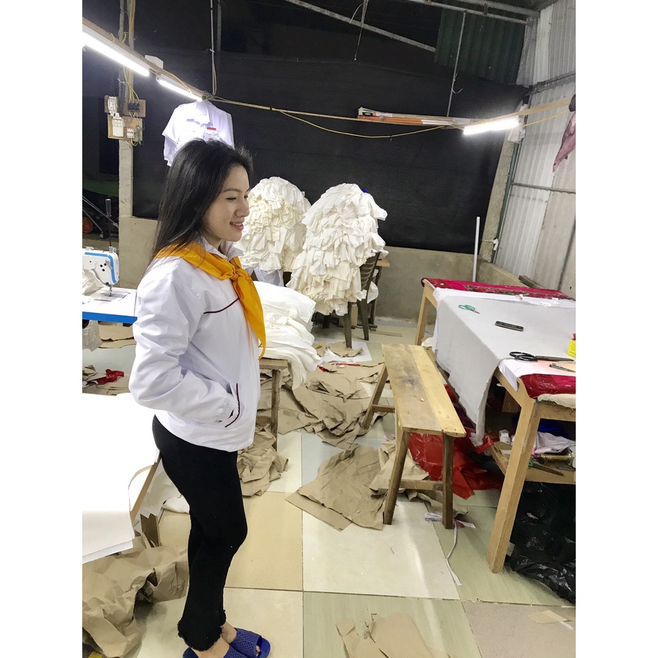 Áo ấm- áo khoác đồng phục học sinh công giáo, thiếu nhi thánh thể, tntt