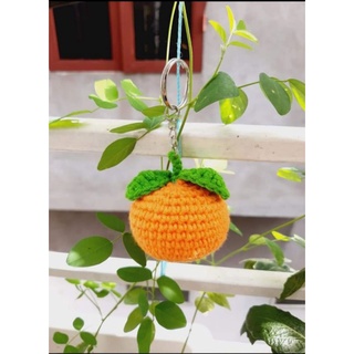 [ORDER 15 ngày] Móc khóa trái cây móc len