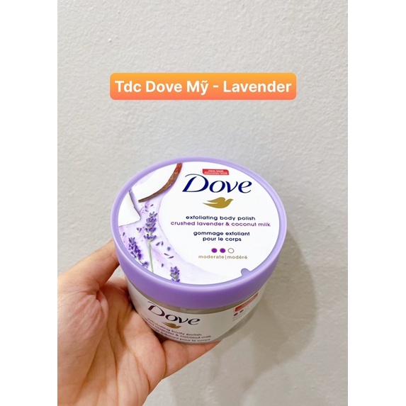 Tẩy Da Chết Toàn Thân DOVE Exfoliating Body Polish Mỹ 298gr
