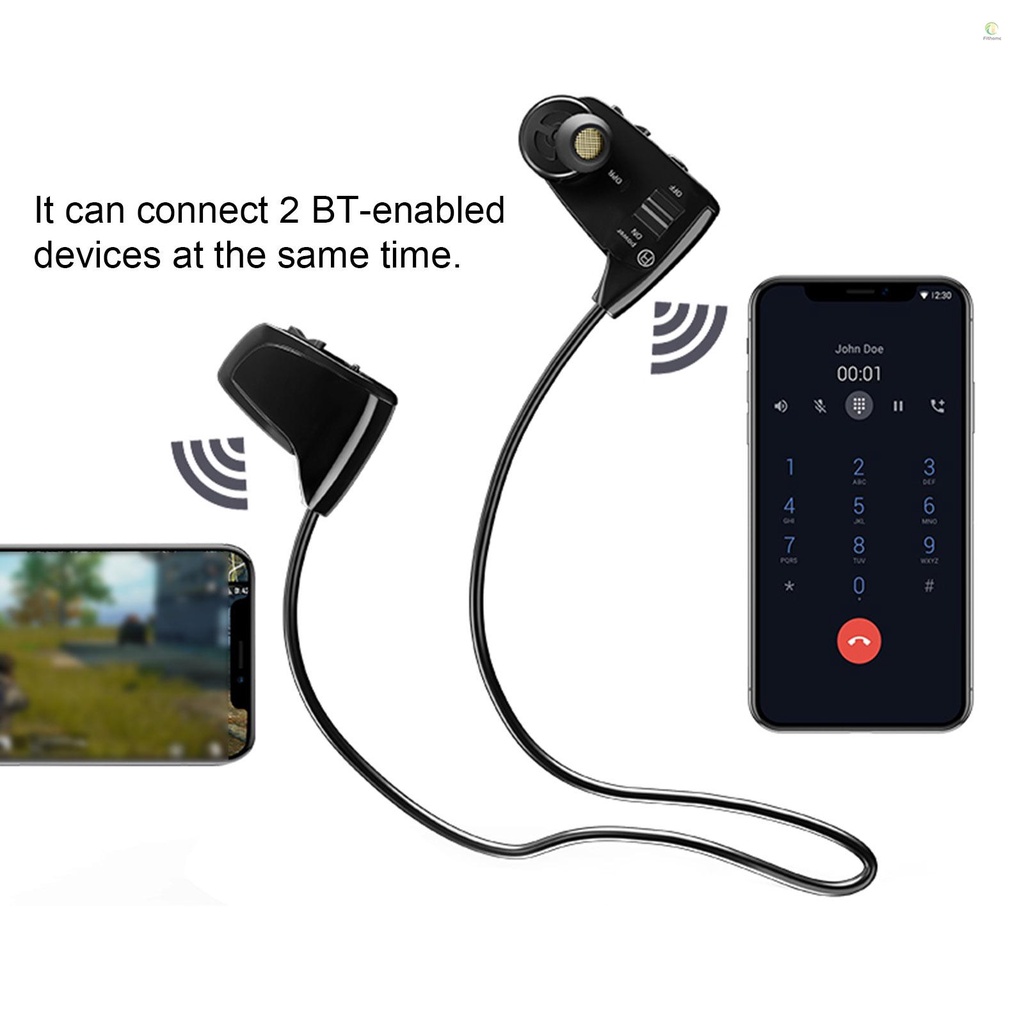 Tai Nghe Bluetooth 5.0 Không Dây 8gb Mp3 Chống Nước Ipx5 Tích Hợp Mic Cho Điện Thoại