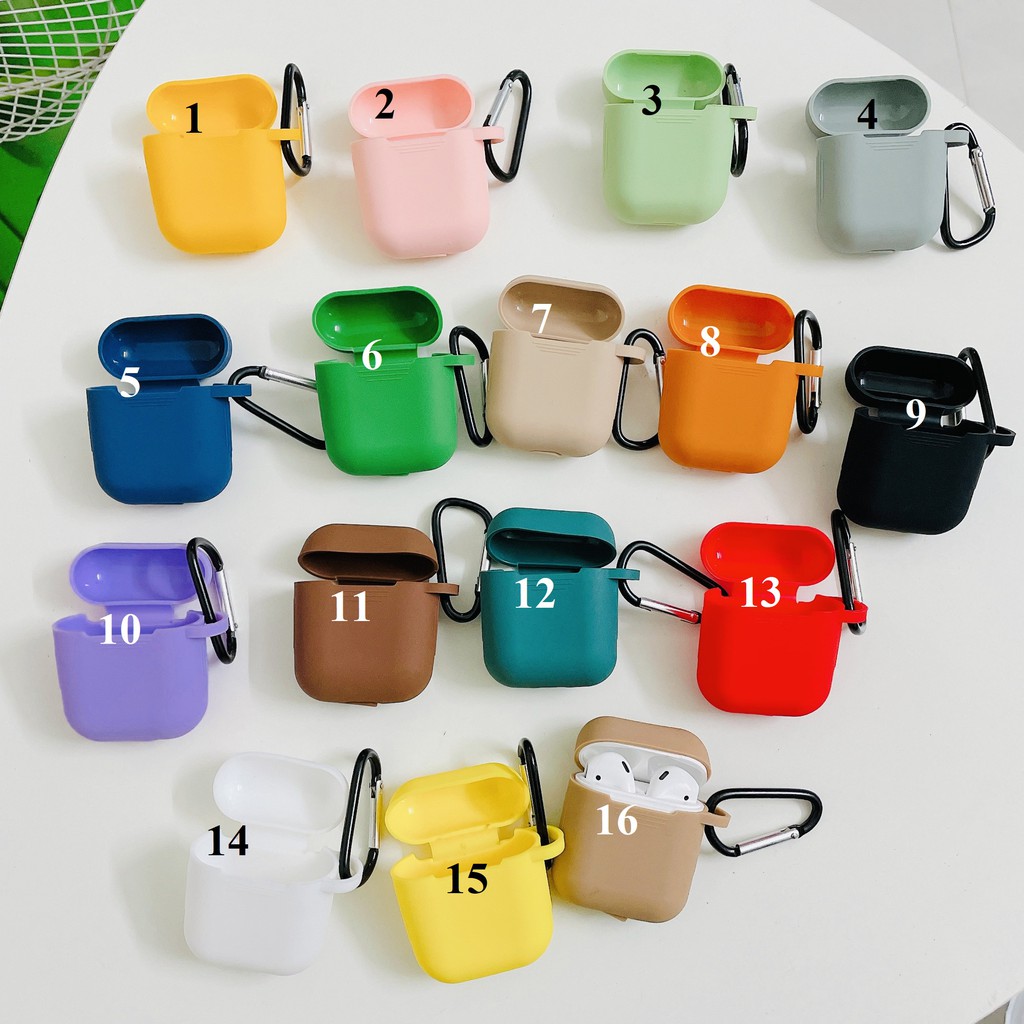 Vỏ bảo vệ silicon airpod 2 airpods 1 vỏ case silicon hộp đựng cho airpods 1 2 case airpods