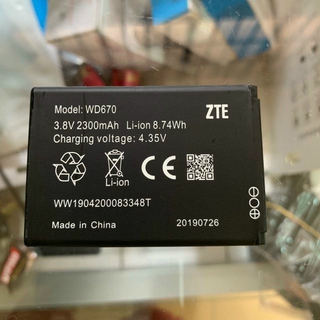 Pin thay thế cho phát wifi ZTE WD 670 Wipod chính hãng pin chuẩn