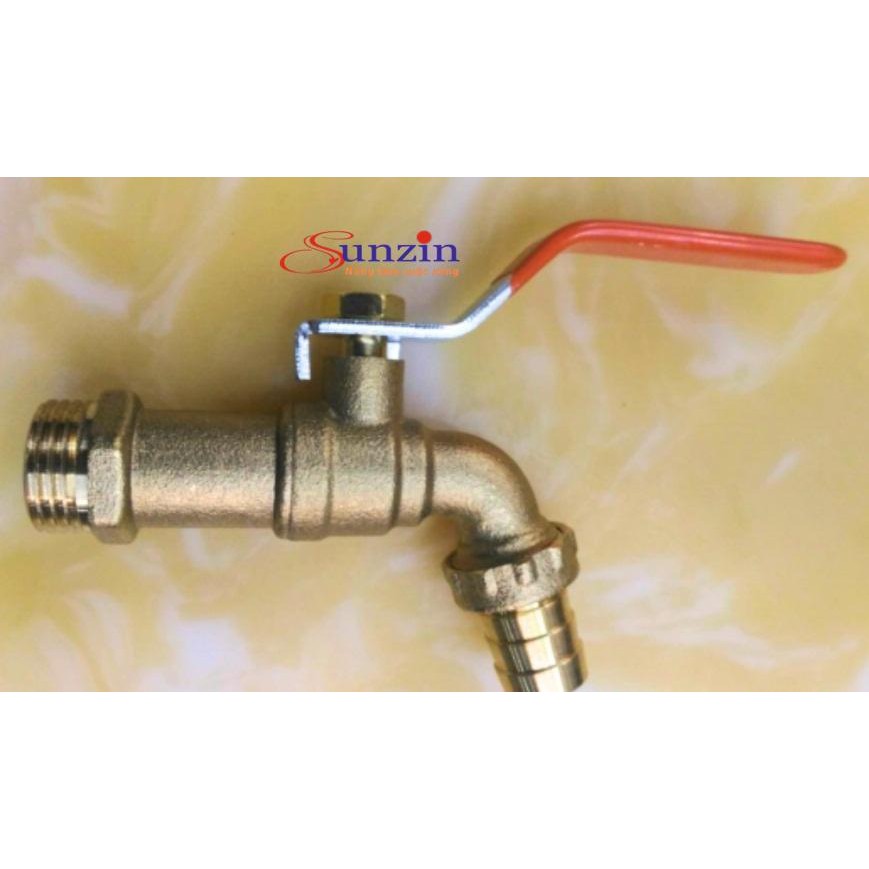 Vòi hồ thân đồng Sunzin - ren ngoài 20mm
