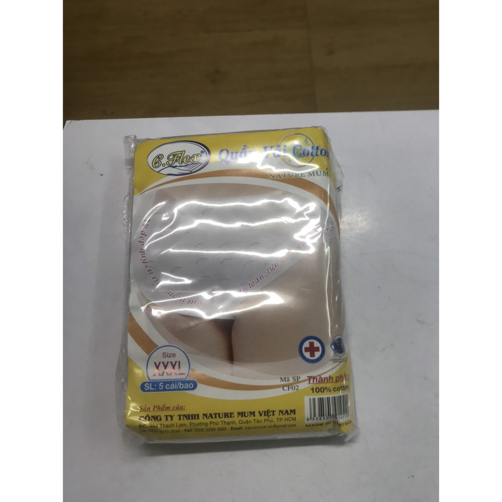 ( Đủ size ) Bì 05 Quần Lót Giấy Cotton Cho Mẹ Sau Sinh | BigBuy360 - bigbuy360.vn