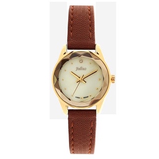 Đồng hồ nữ dây da Julius Ja-723