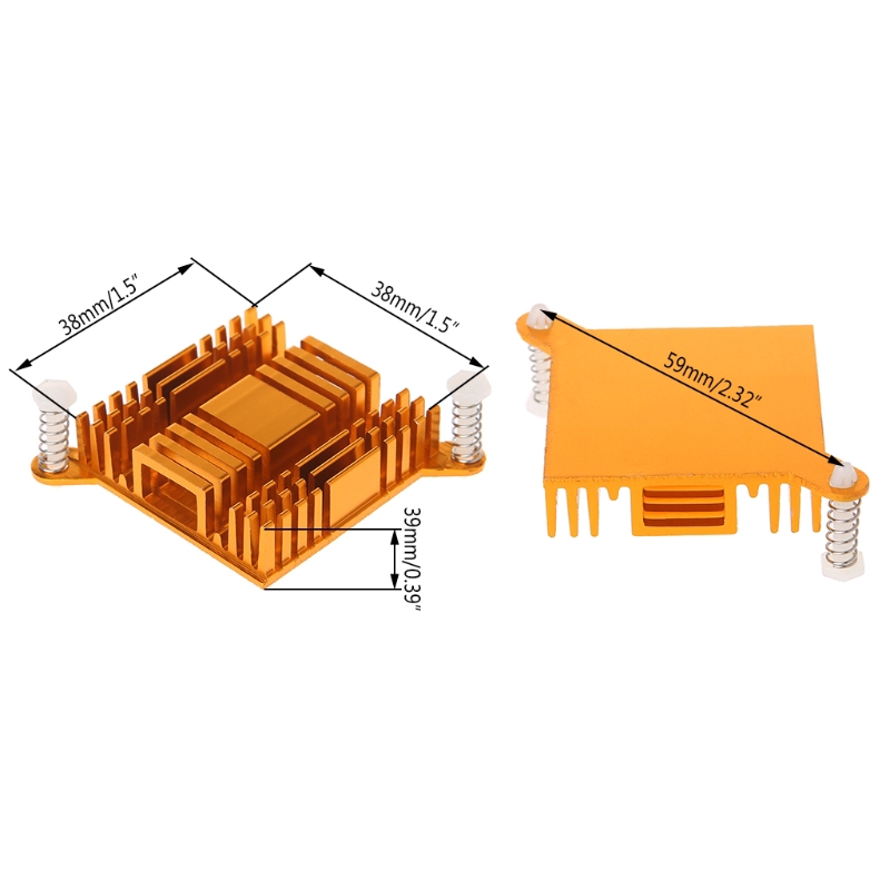Bộ tản nhiệt bằng nhôm dành cho Northbridge Chipset