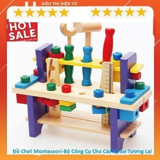 Đồ Chơi Lắp Ráp Đồ Chơi Cho Bé Trở Thành Kỹ Sư Tương Lai Đồ Chơi Montessori