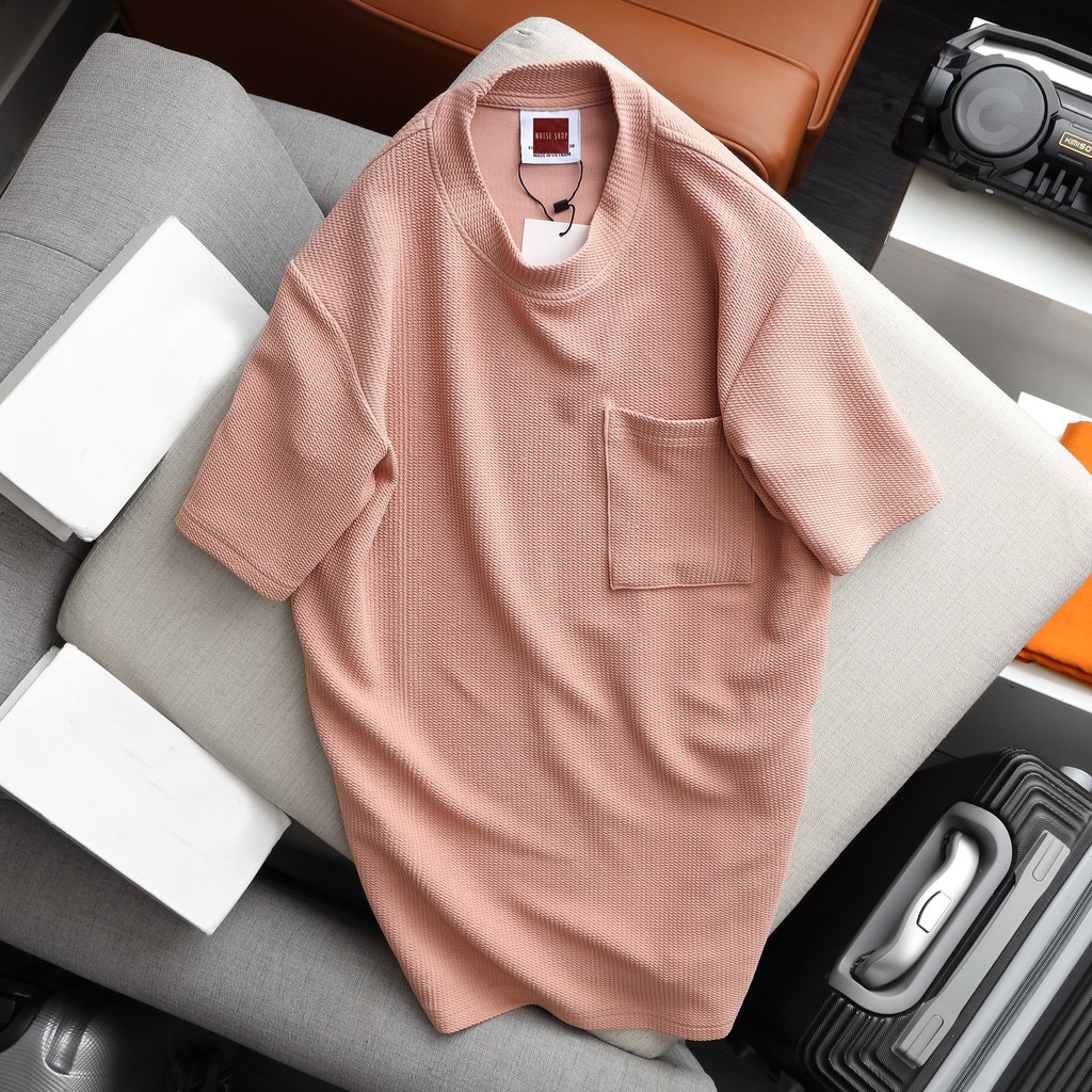 Áo Phông Nam Trơn Vải Sóng