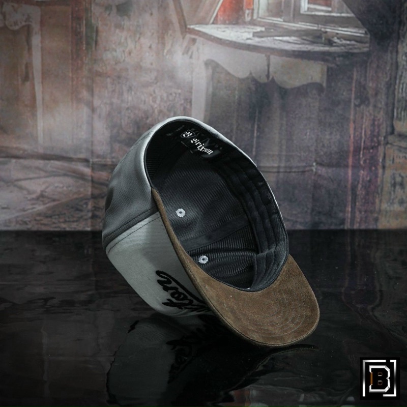 Nón kết -Mũ lưỡi trai Brixton bít đuôi xám, nâu-Thời trang nam nữ