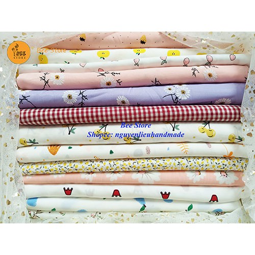 Combo vải may các loại
