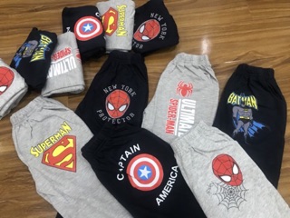 Quần cotton bé trai combo 4c