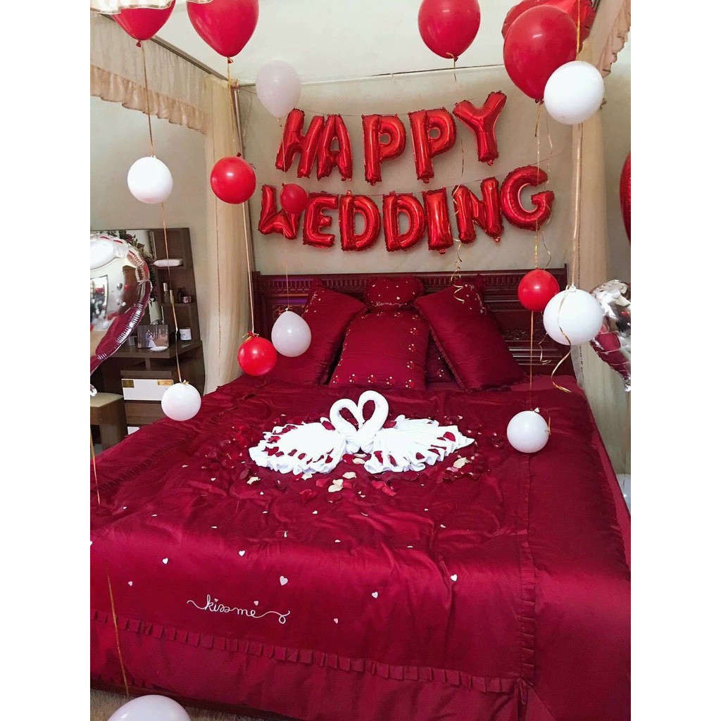 LỤA CƯỚI SIÊU CẤP Bộ Chăn Ga Gối Lụa Cưới Cao Cấp Nhiều Mẫu