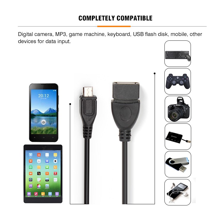 Cáp OTG micro USB, Type C Dùng Chuột, Bàn Phím, Usb Cho Điện Thoại Có Hỗ Trợ OTG - Mrphukien