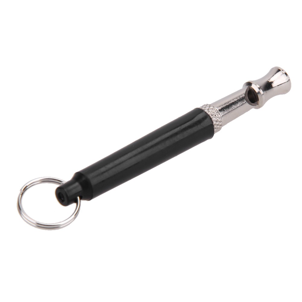 Bggoodidea 90mm Pet Dog Training Adjustable Whistle Pitch UltraSonic Sound Black
