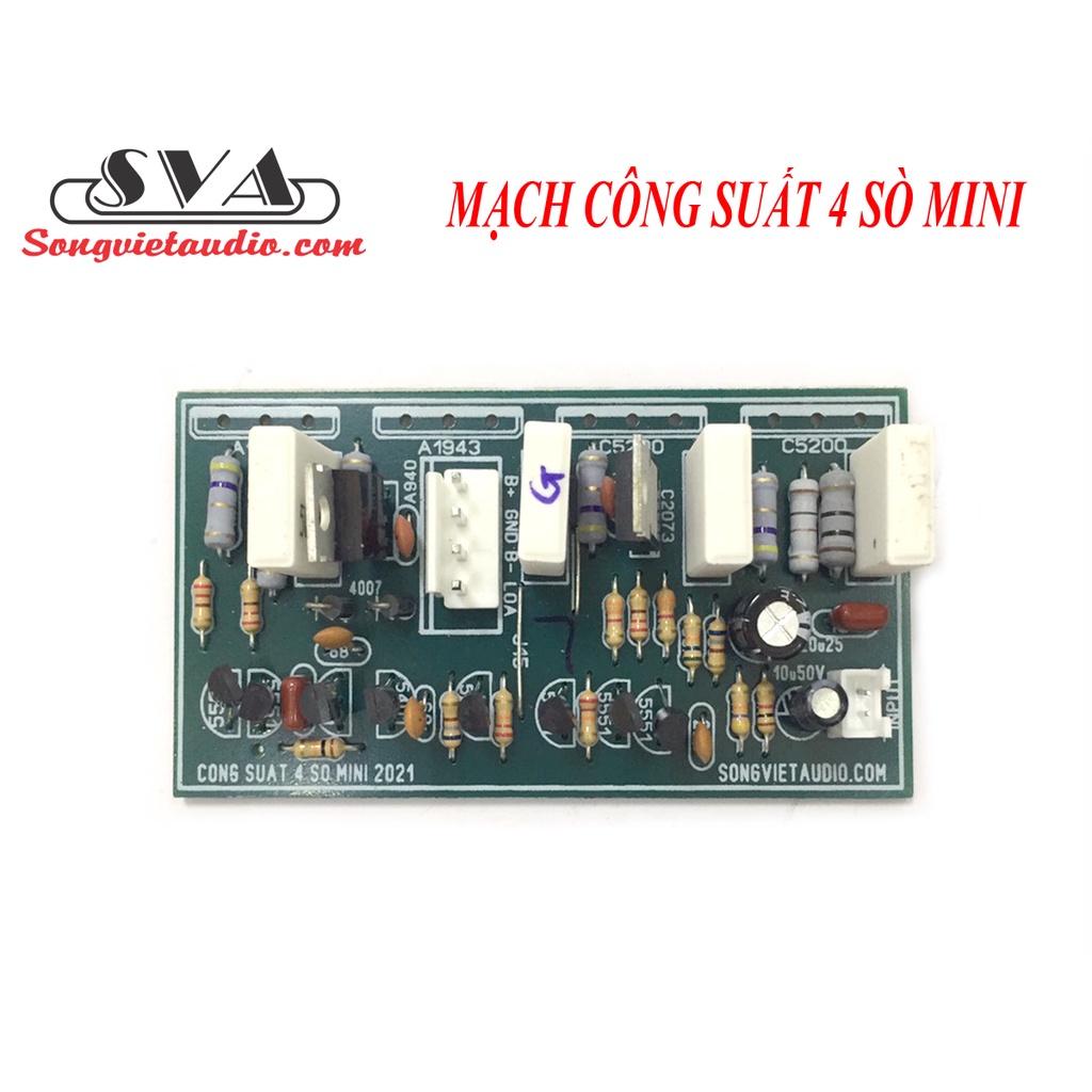 MẠCH CÔNG SUẤT 4 SÒ MINI