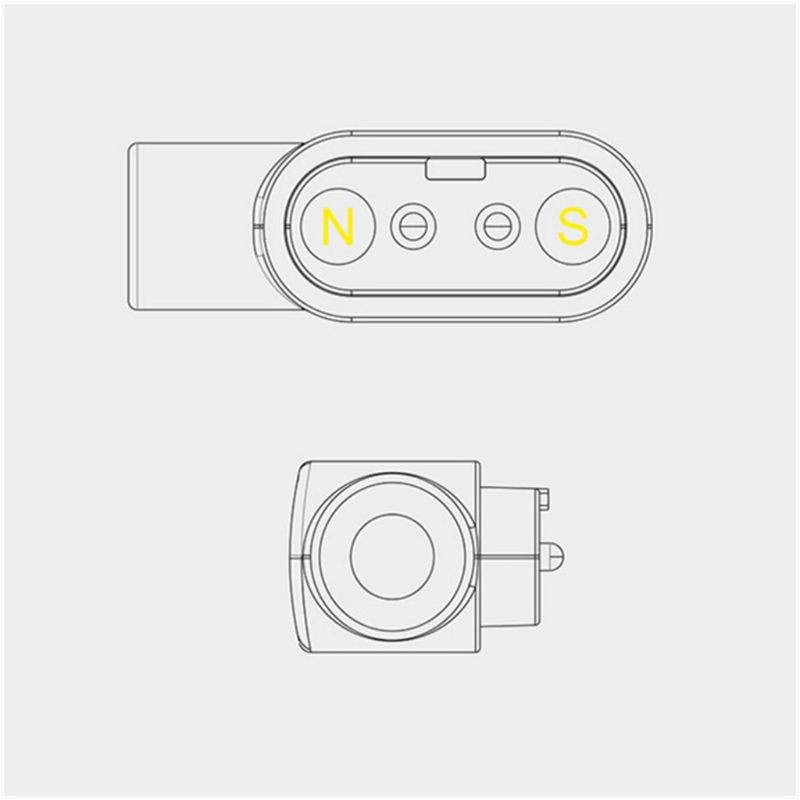 Dây Cáp Sạc Usb 2 Pin Khoảng Cách 7.62mm Cho Đồng Hồ Thông Minh