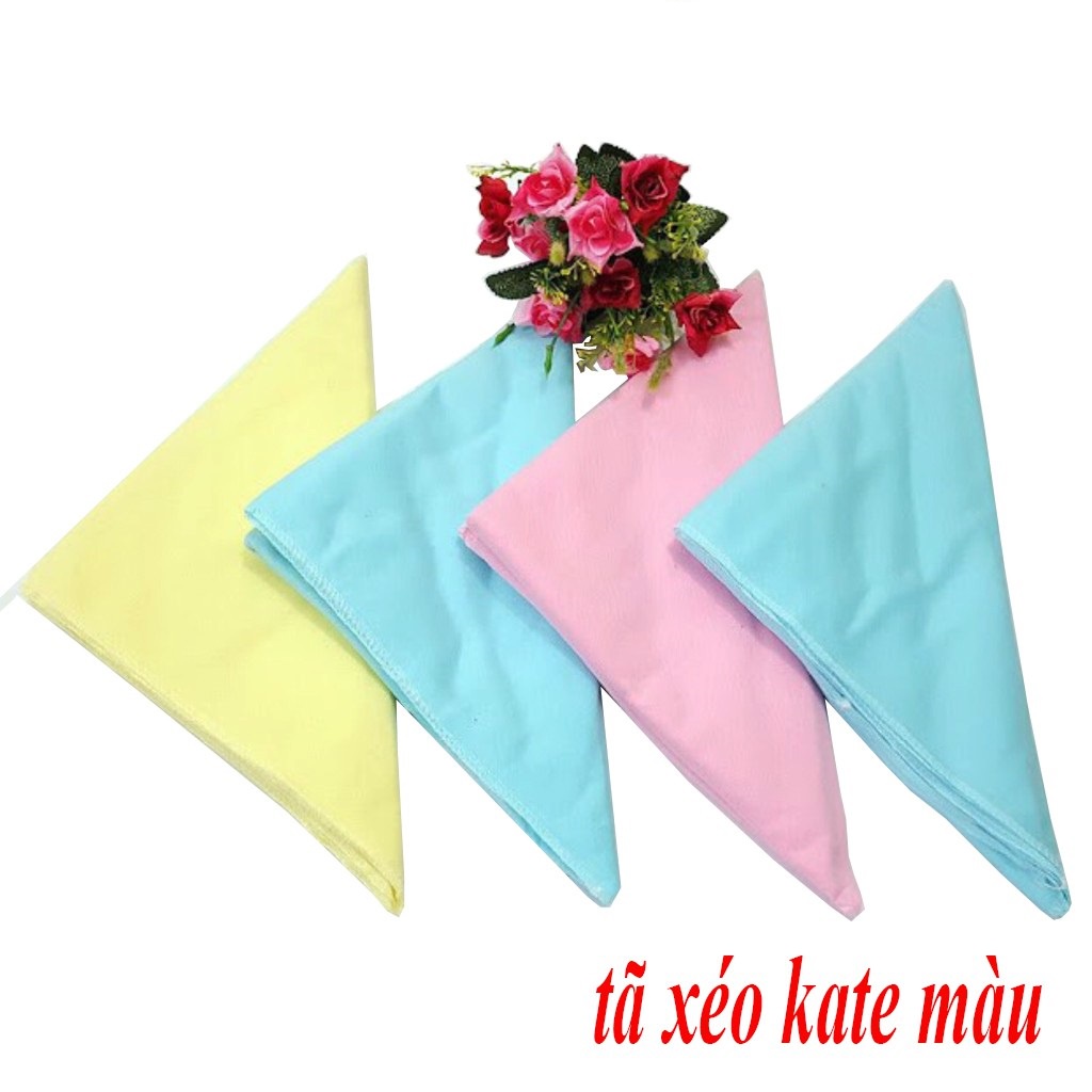 Sét 10 chiếc tã chéo vải cotton cho bé sơ sinh