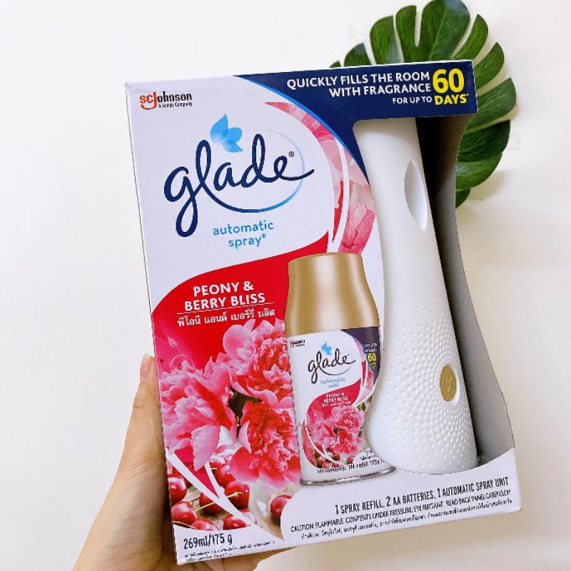 Máy xịt thơm phòng tự động GLADE Thái Lan - Hàng chính hãng