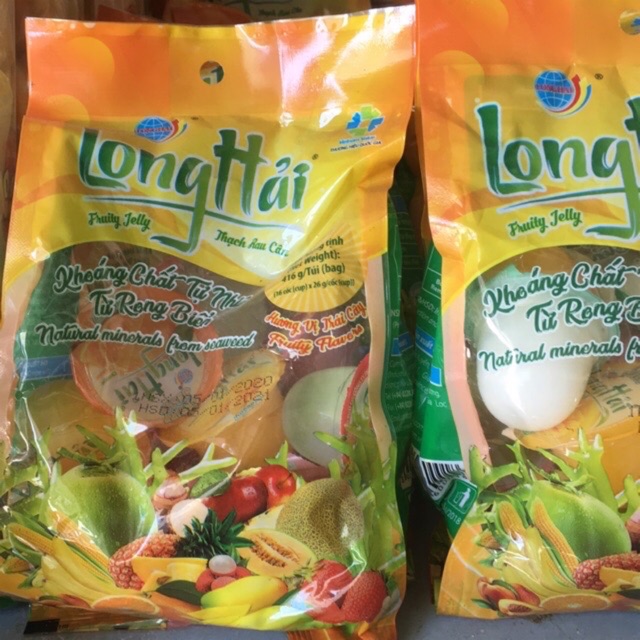 Thạch long hải túi 416g