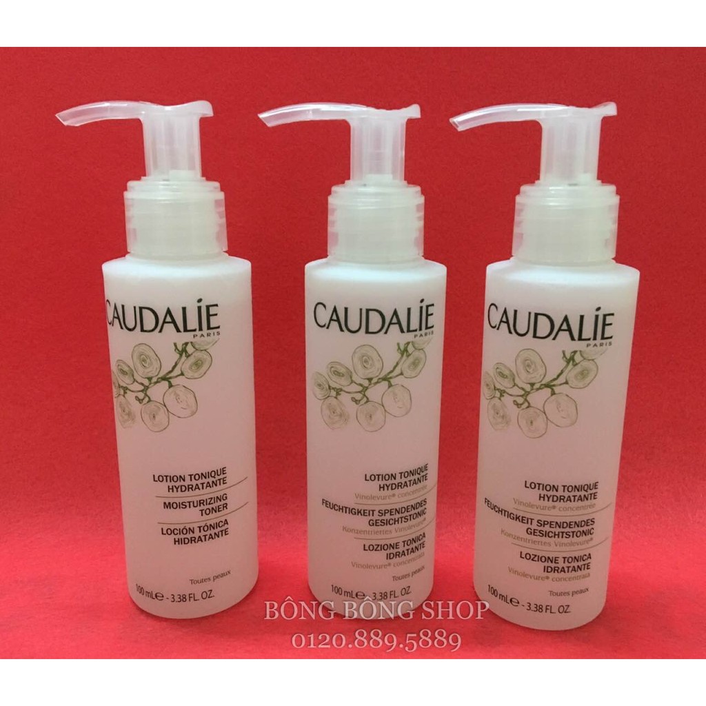 (Chuẩn Pháp-50ml/100ml/200ml) Toner Caudalie làm sạch cân bằng da