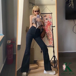 Quần jeans ống loe
