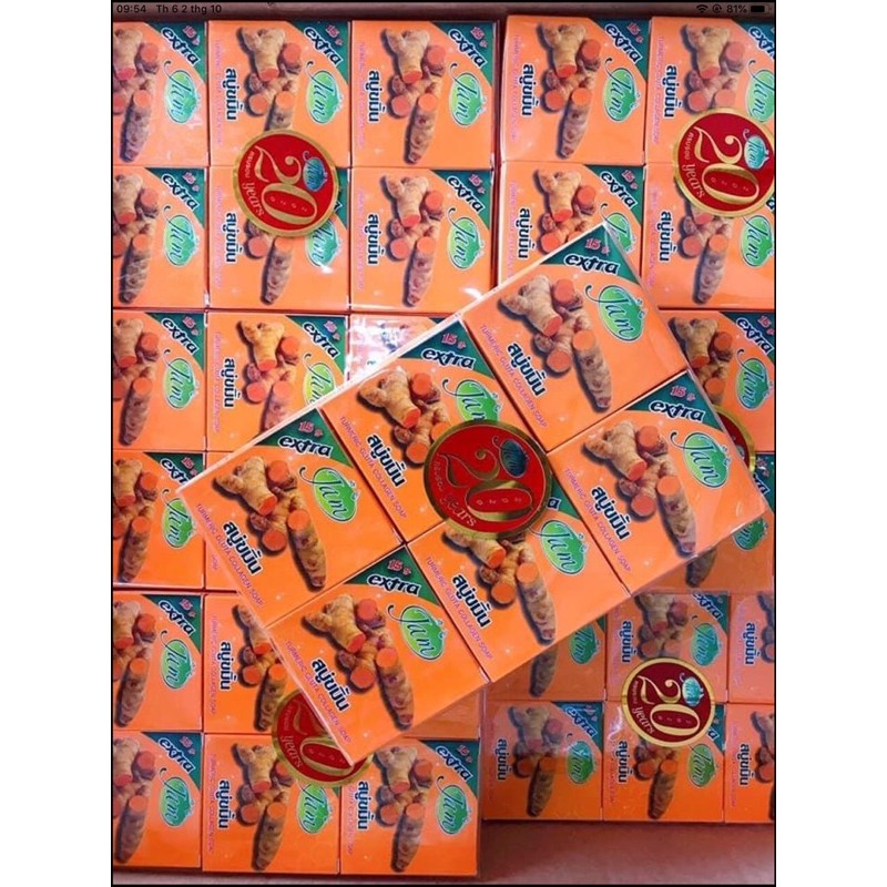 Xà Phòng / Xà Bông Tắm Nghệ Thái Lan | BigBuy360 - bigbuy360.vn