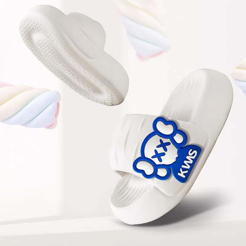 Dép bánh mì nữ KWAS đế cao 4.5 cm đúc nguyên khối nhẹ êm giá rẻ hottrend 2022