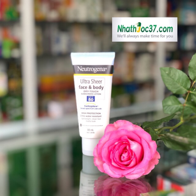 Kem chống nắng Neutrogenase Ultra sheer spf 50