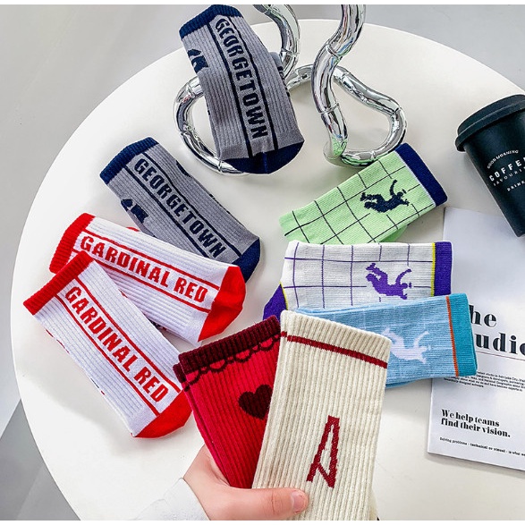 Vớ Tất JORDAN DUNK AJ cổ cao Nam Nữ phong cách thể thao, năng động