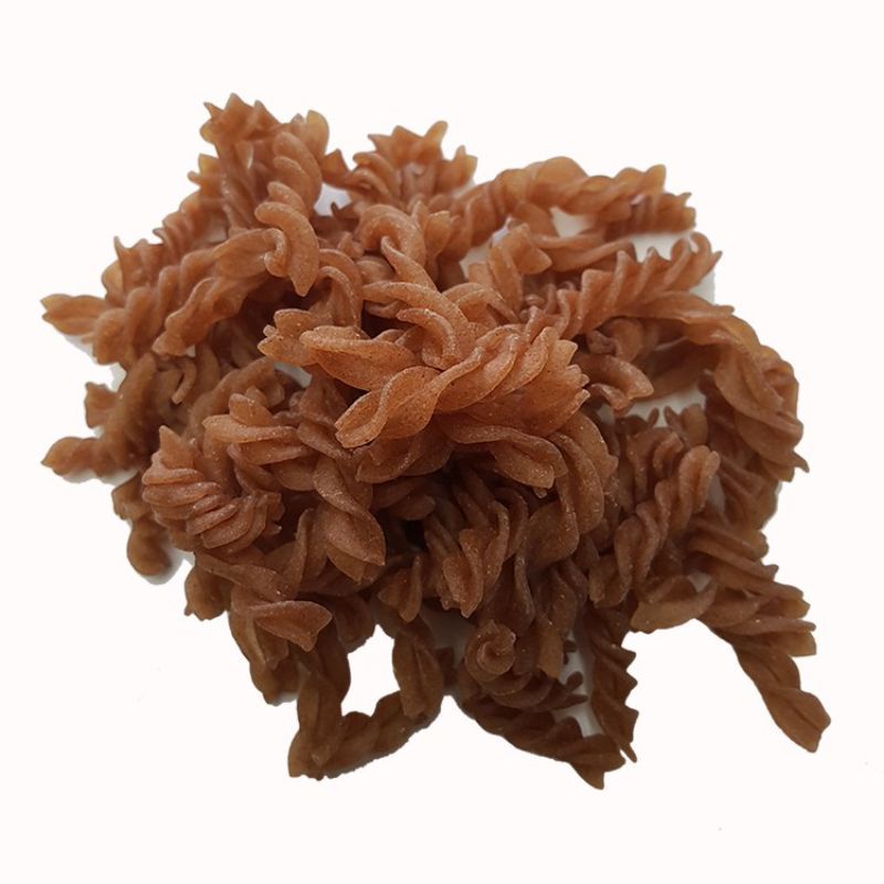 NUI XOẮN Gạo lứt/ Nui XOẮN rau củ ngũ sắc 100% hữu cơ nguyên cám eatclean ăn kiêng (500g)
