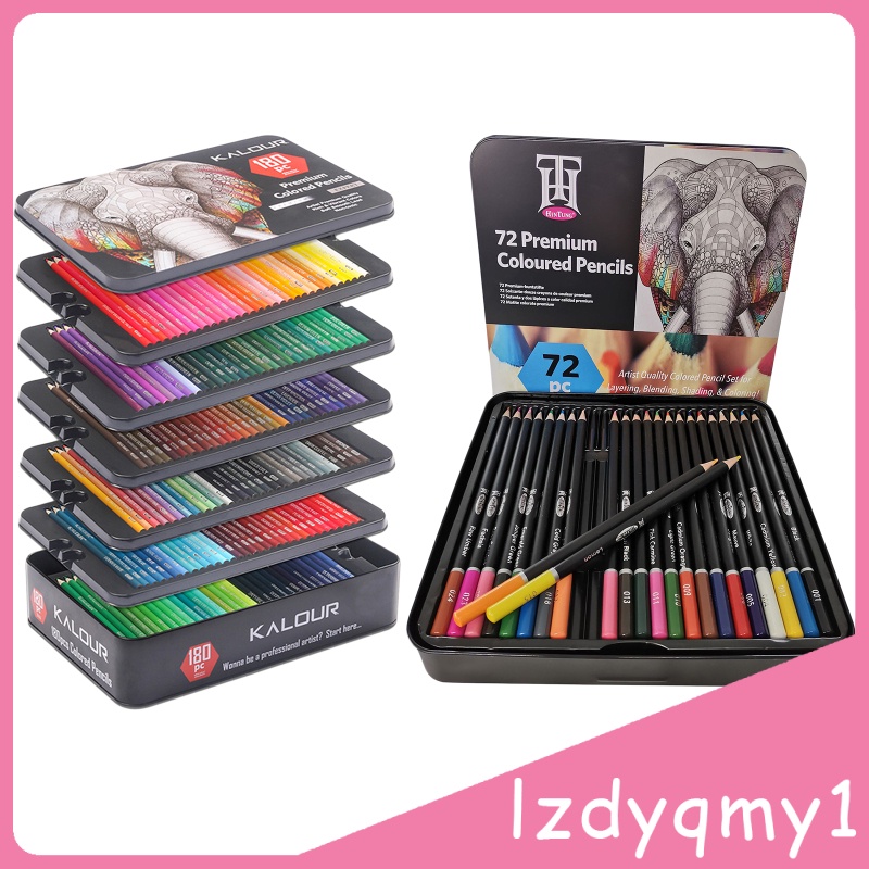 Pretty Coloring Pencils Pack of Assorted Colors for Sketching Drawing