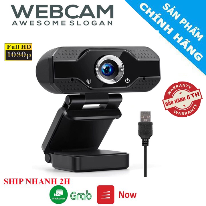 Webcam cho Máy tính , Laptop Tích Hợp Míc , Webcam Máy Tính Hỗ Trợ Học Online, Họp Trực Tuyến, Để Bàn- Bảo hành 12 Tháng