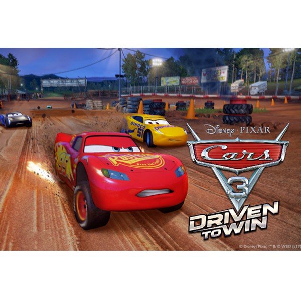 [Mã SKAMCLU9 giảm 10% đơn 100K] Đĩa Game Ps4: Cars 3 Driven To Win