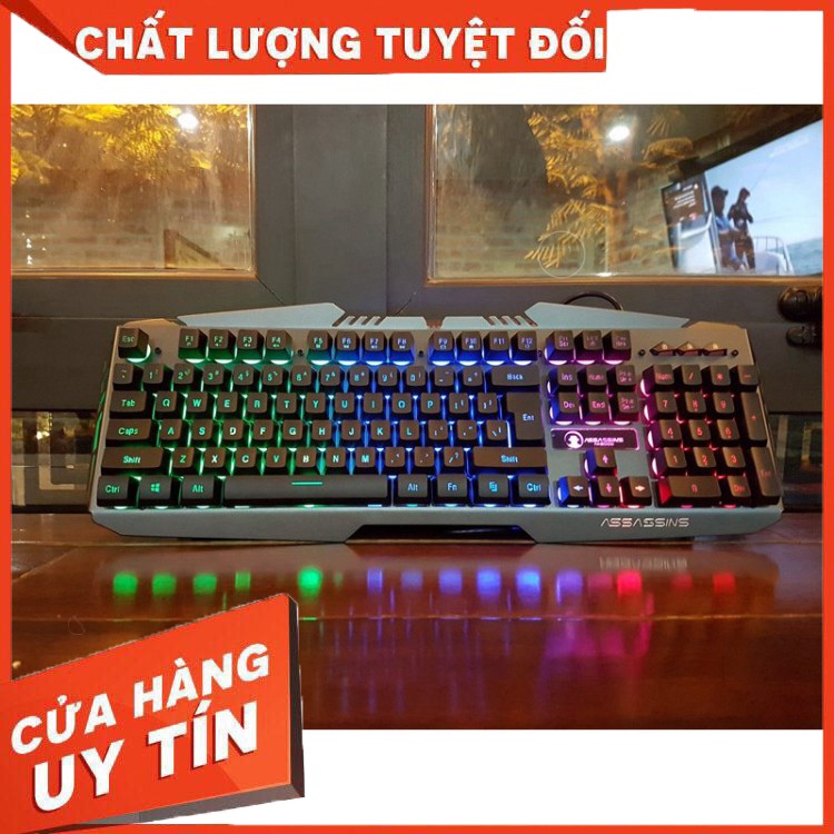 Bàn phím gaming Assassins Hacker AK8000 cao cấp