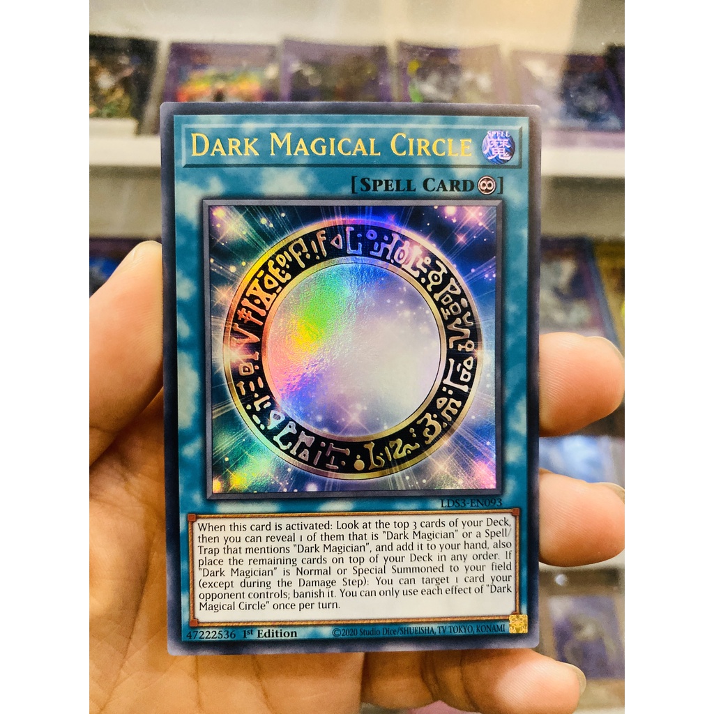 Thẻ Bài YugiOh! Mã LDS3-EN093 - Dark Magical Circle - Ultra Rare - 1st Edition