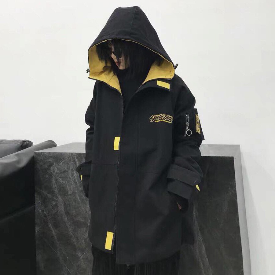 [FREESHIP] Áo Khoác Kaki Nam Nữ Unisex - Áo Khoác Jacket Bombers GODEN 2 Lớp Phối Màu Cực Hot- Kèm DEAL Sốc