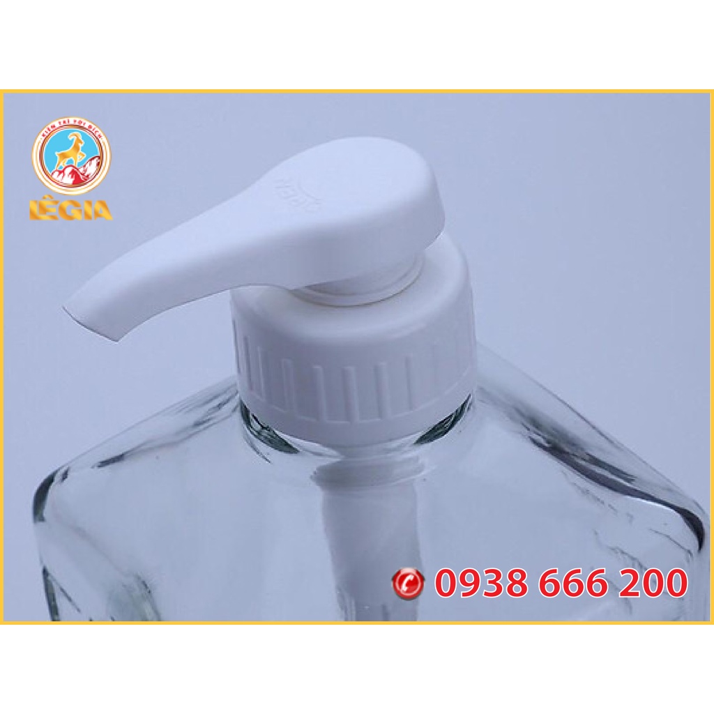 Bình Bơm Siro & Sugar Có Vòi Dung Tích 1600ml - Bình Nhựa