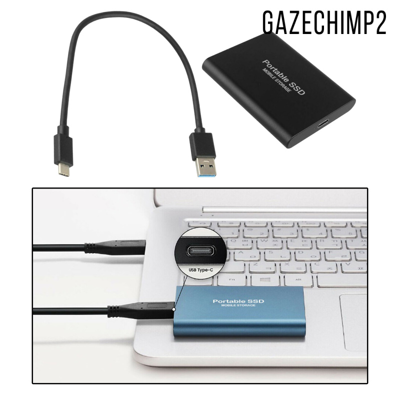 [GAZECHIMP2]Metal 2.5\" USB 3.1 Gen-1 SSD External Storage Up to 1050 MB/s