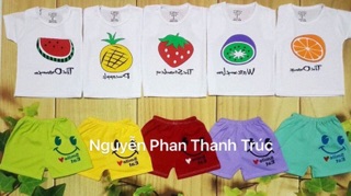 Bộ hoa quả cho bé