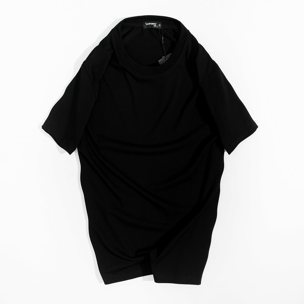 Áo Thun Nam Hàng Hiệu -  Premium Basic AT013- Dáng cổ tròn - Vải Cotton 350g co giãn,dày dặn - SC Perky Outfit