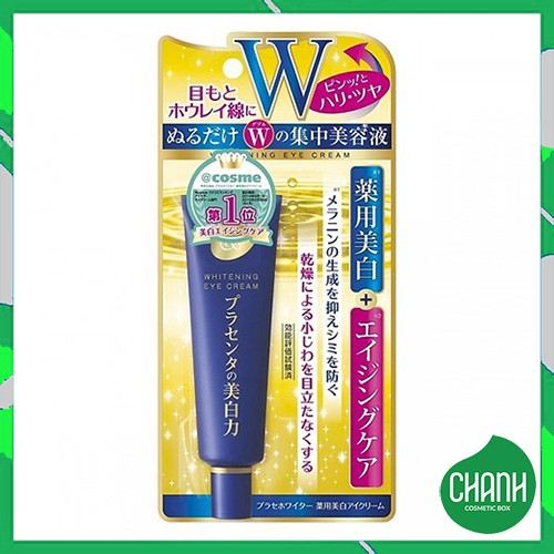 Kem dưỡng mắt Meishoku Placenta Medicated Whitening Eye Cream