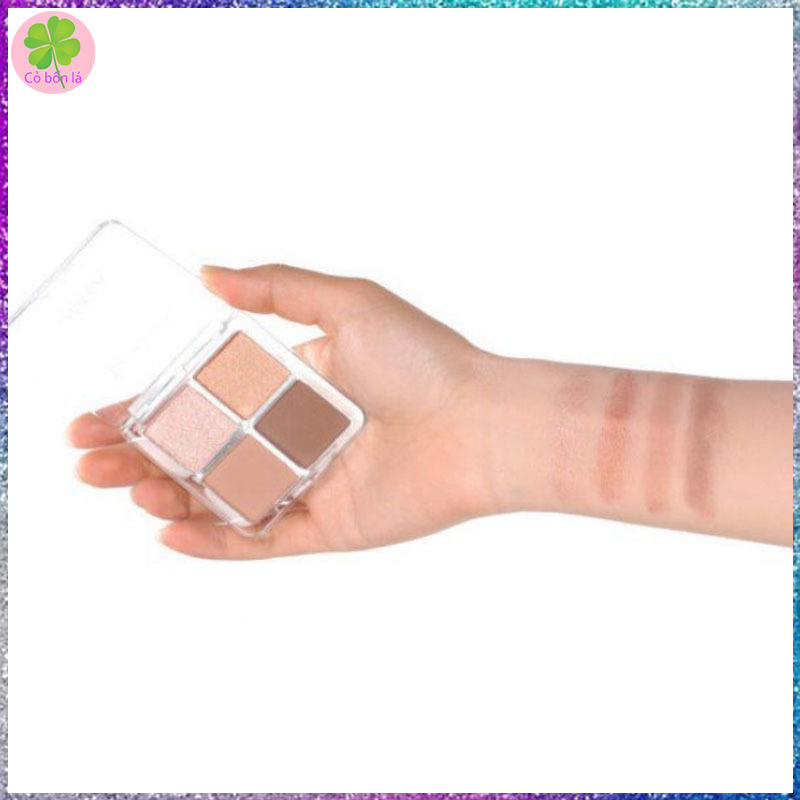 Bảng Phấn Mắt Lameila 4 Màu Chống Thấm Nước Cao Cấp | BigBuy360 - bigbuy360.vn
