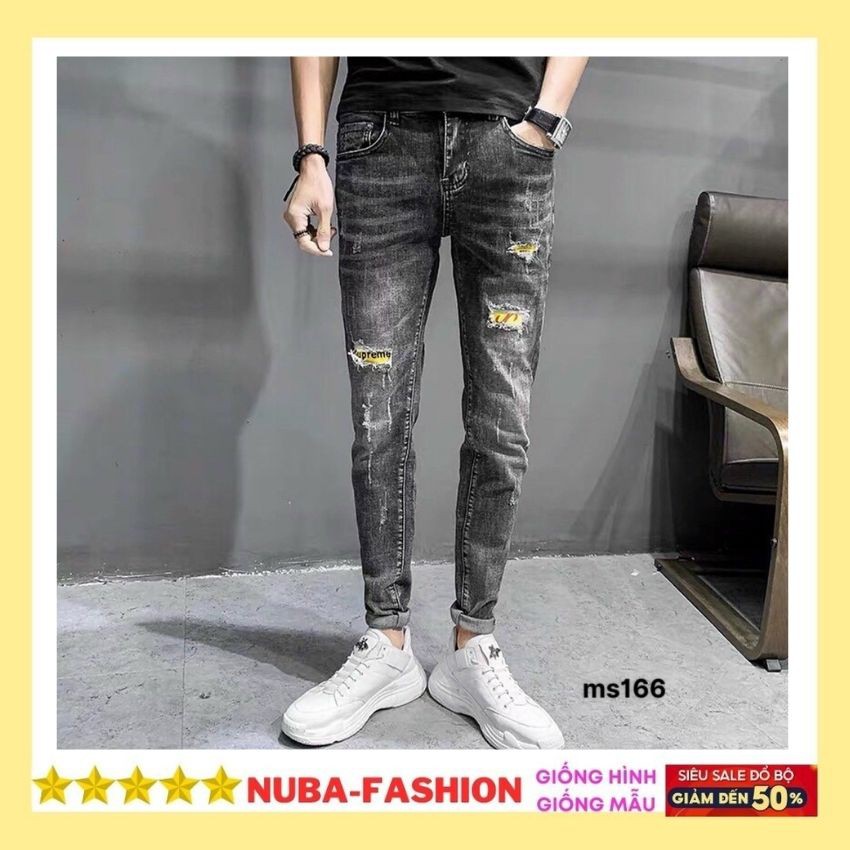  Quần jean dài nam,chất vải bò,cá tính trẻ trung,NUCA 166 | BigBuy360 - bigbuy360.vn