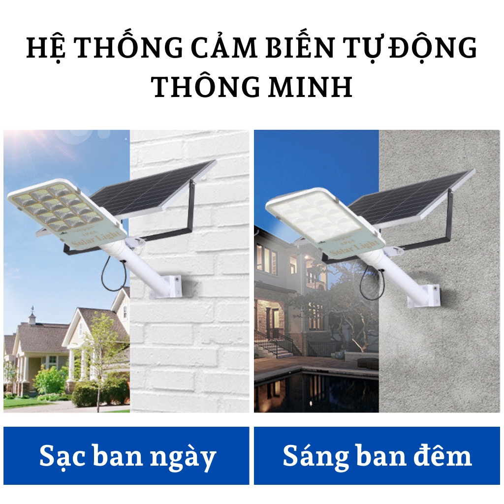 Đèn năng lượng mặt trời bàn chải 300w,400w,500w,600w Nhật Phong Solar vỏ nhôm nguyên khối bảo hành 2 năm