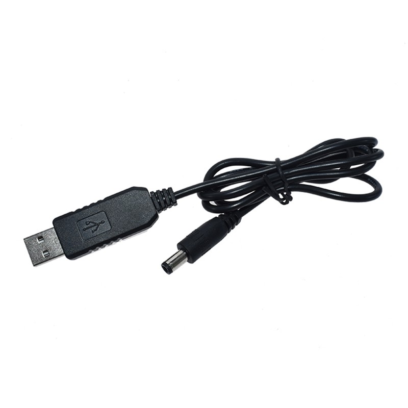Dây cáp đổi guồn USB tăng áp DC 5V lên 5V 9V 12V 2.1x5.5mm