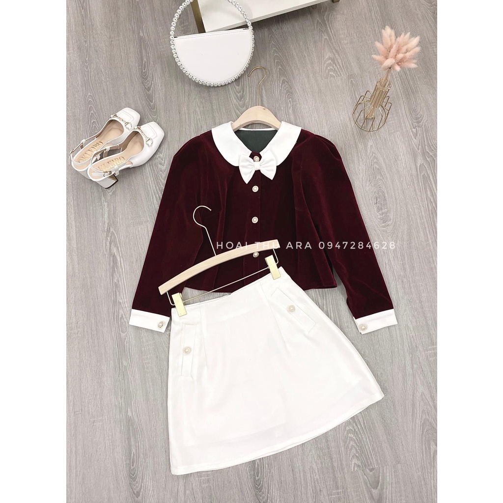 Set áo váy tiểu thư cao cấp Ara S09 (có bán tách set) | BigBuy360 - bigbuy360.vn