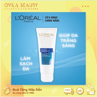 Sữa rửa mặt trắng da loreal white perfect 50ml