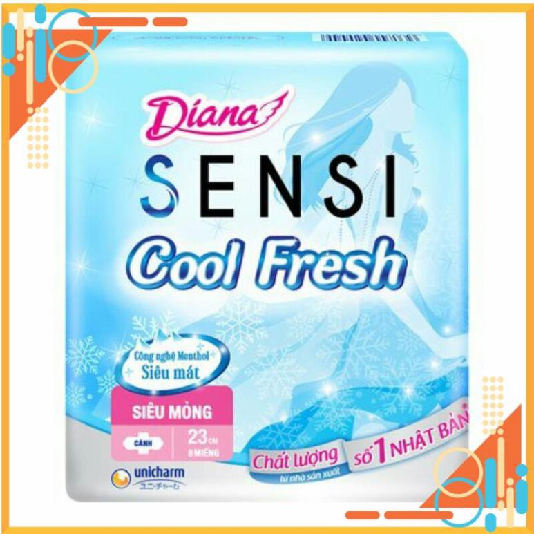 ✅Băng Vệ Sinh DIANA SENSI COOL FRESH