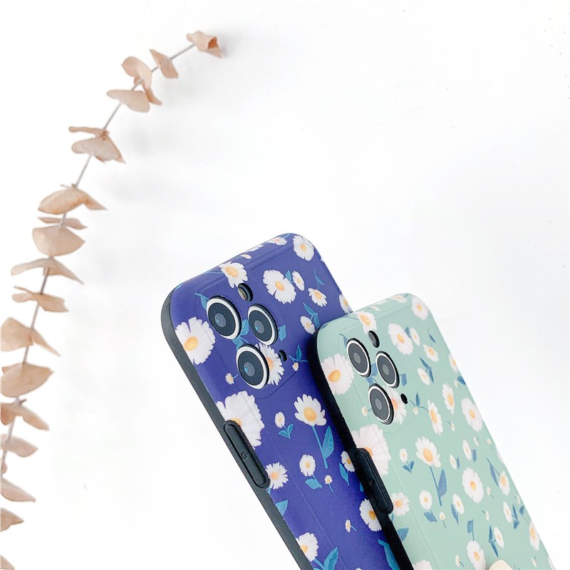 Ốp lưng iphone Hoa nhỏ IMD dày dặn viền nổi 5/5s/6/6plus/6s/6splus/7/7plus/8/8plus/x/xr/xs/11/12/pro/max/plus/promax | BigBuy360 - bigbuy360.vn