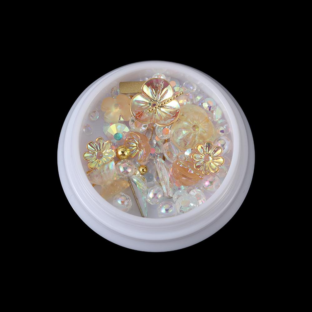 Phụ Kiện Trang Trí Móng Tay Xinh Xắn|Đinh Tán Kim Loại Nhiều Màu Sắc Hình Bướm Holographic